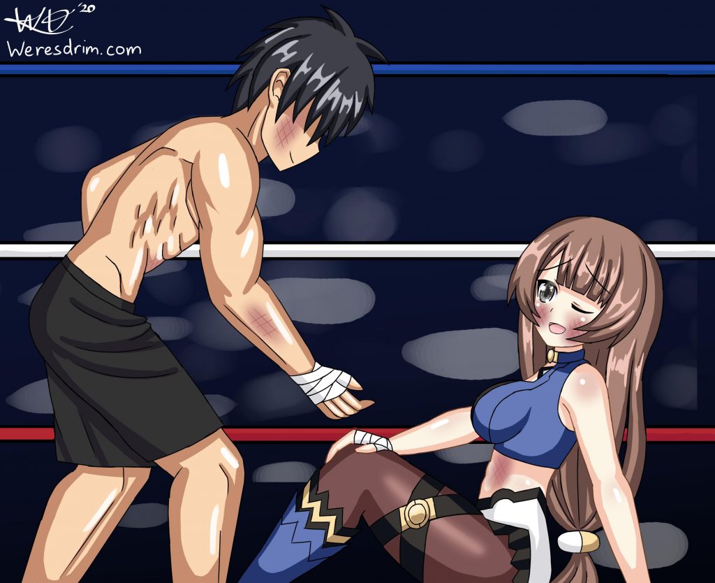 Mixed boxing anime